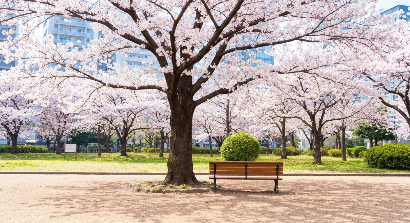 桜 公園 ベ [AI_TAGGED]
