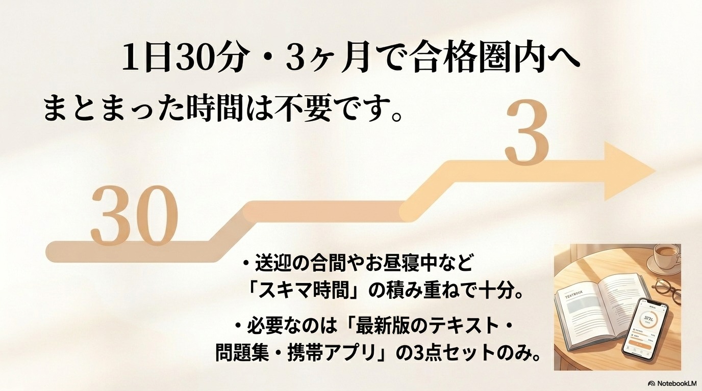 FP3級に落ちた後の30日リスタート計画 - 1日30分3ヶ月でリベンジ合格を目指す主婦のスキマ時間学習法