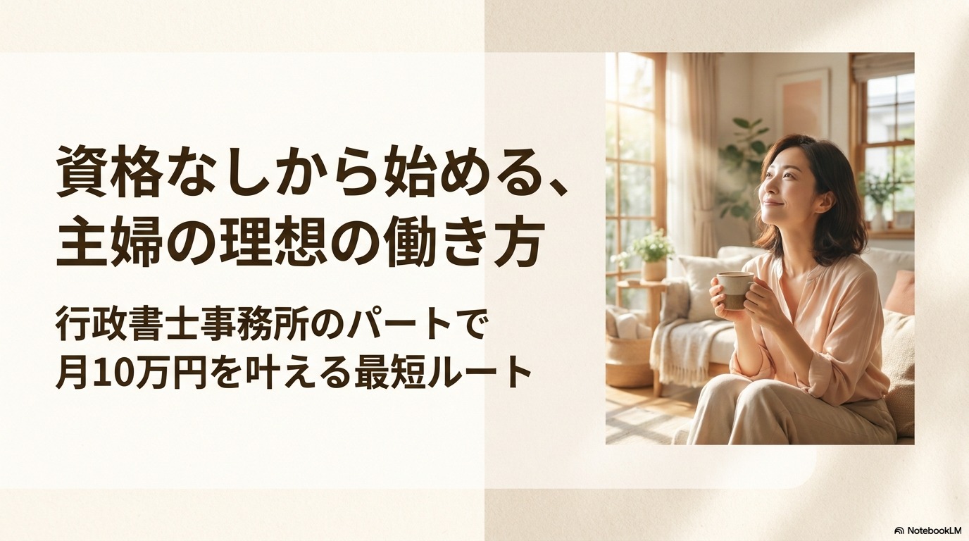 FP3級に落ちた主婦が次に手に入れる理想の働き方 - リベンジ合格後の月10万円シナリオ