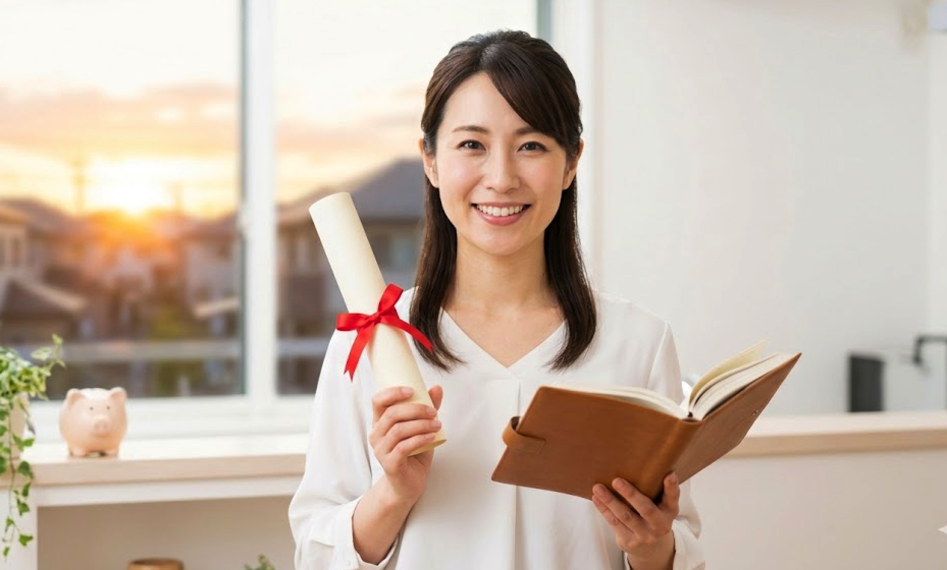 FP2級に合格した主婦