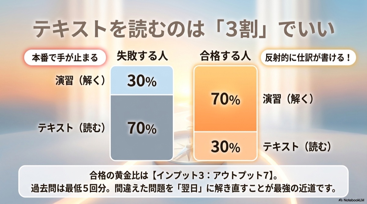 簿記に落ちた4つの原因｜仕訳・演習量・時間配分・ネット試験への不慣れ