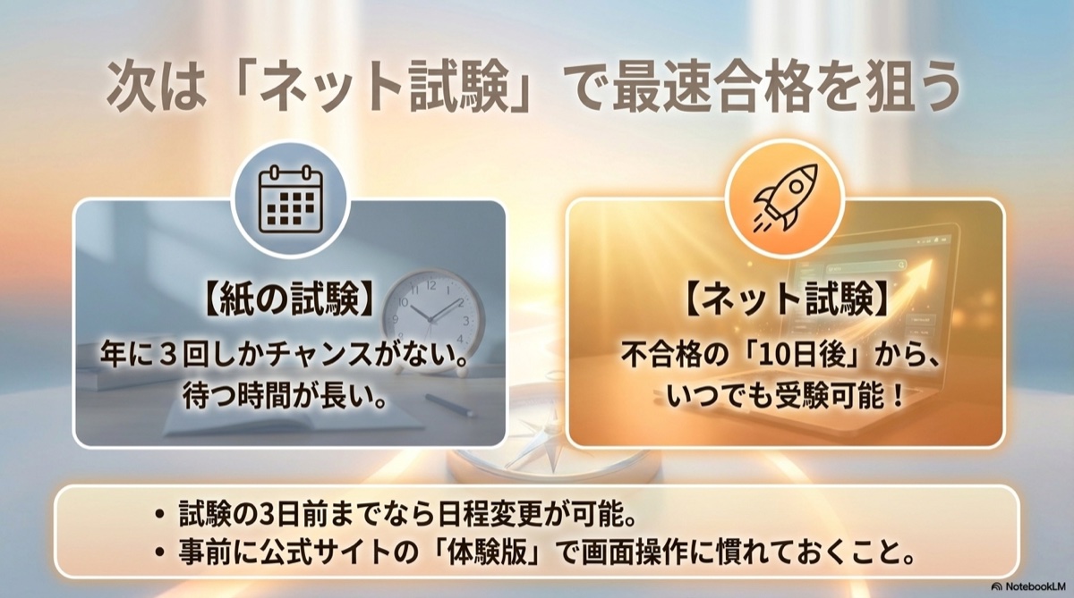 簿記に落ちた直後の3ステップ｜点数確認・苦手記録・3日休む