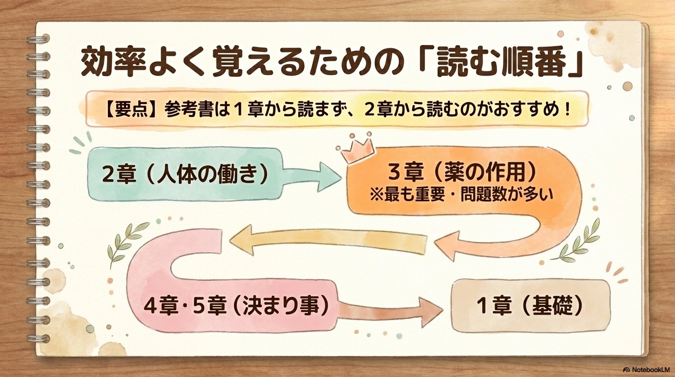 登録販売者 子持ち 主婦が3ヶ月で合格するための「読む順番」（2→3→4→5→1章）