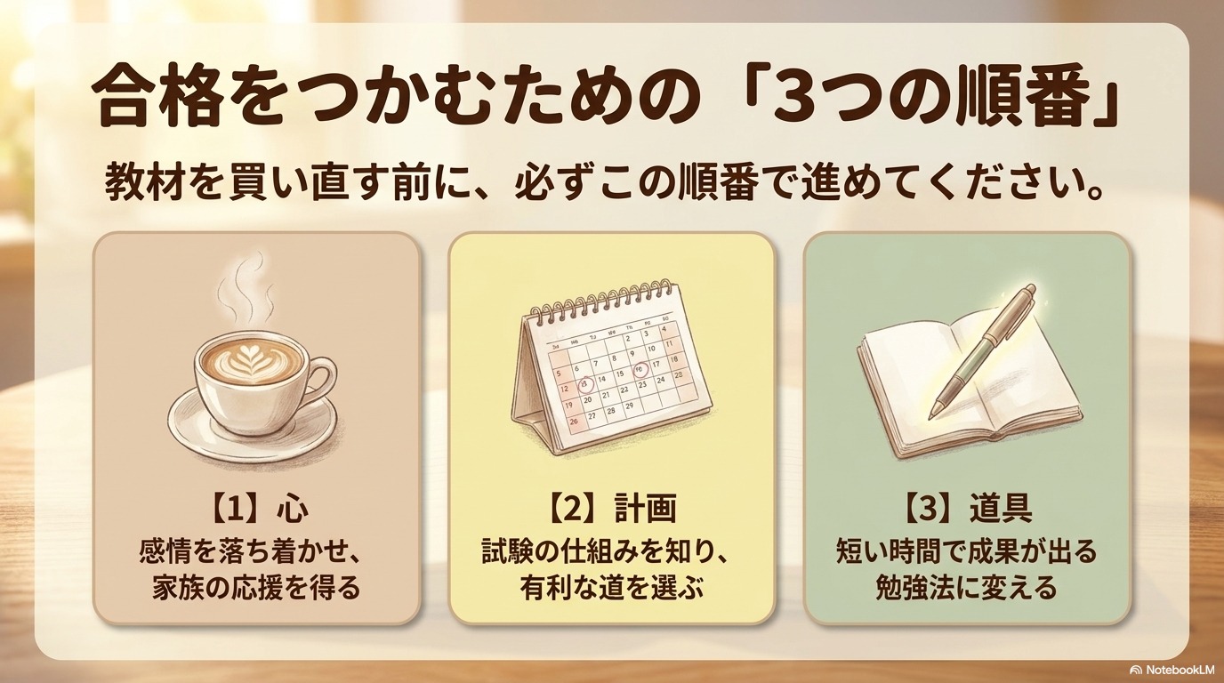 FP3級リベンジ・再挑戦で活用したい一部合格制度の仕組み