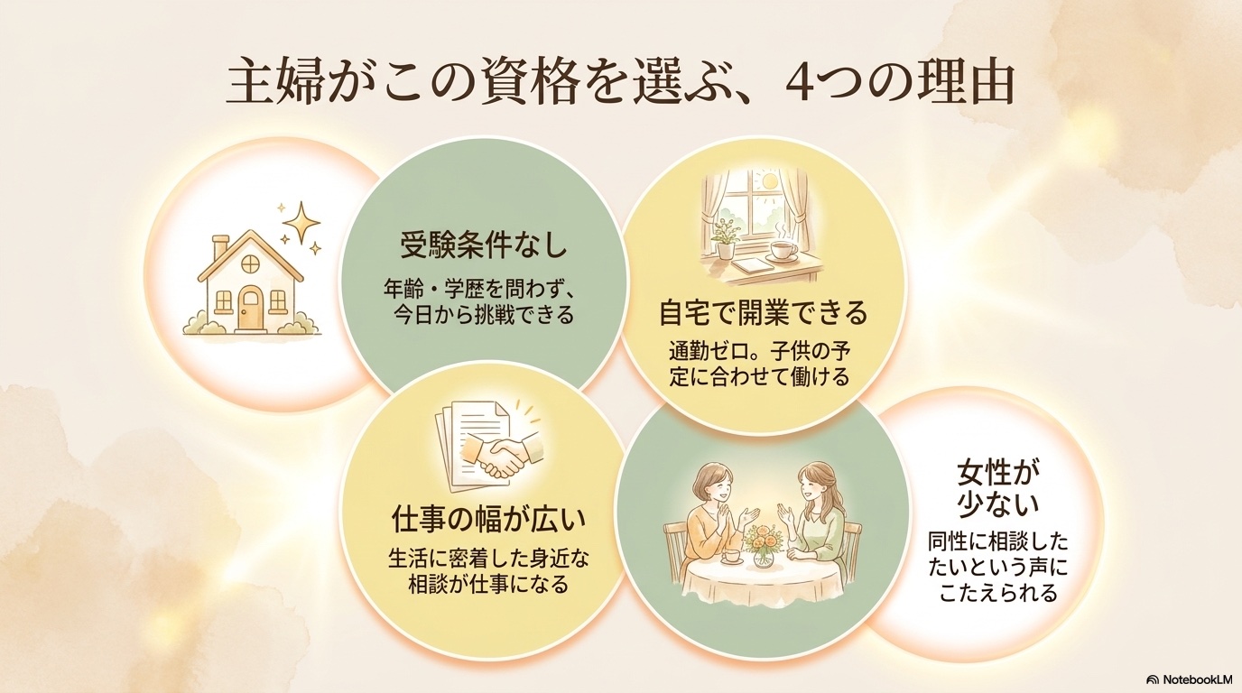 行政書士 子持ちが行政書士を選ぶ4つの理由