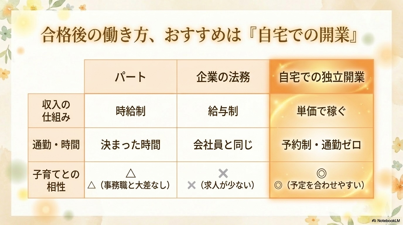 女性行政書士17.2%の希少性が生むブルーオーシャン（行政書士 子持ち向け）