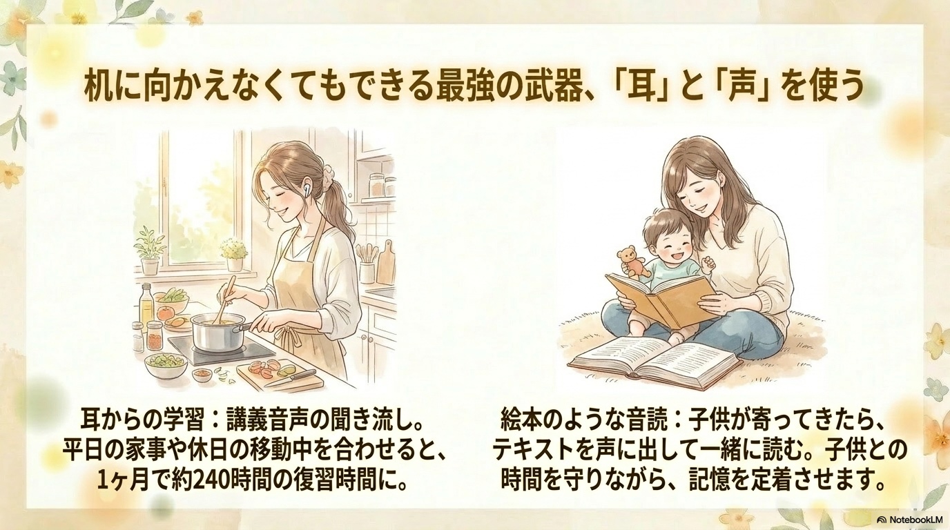 行政書士 子持ちのルーティン化（時間×場面×行動の表）