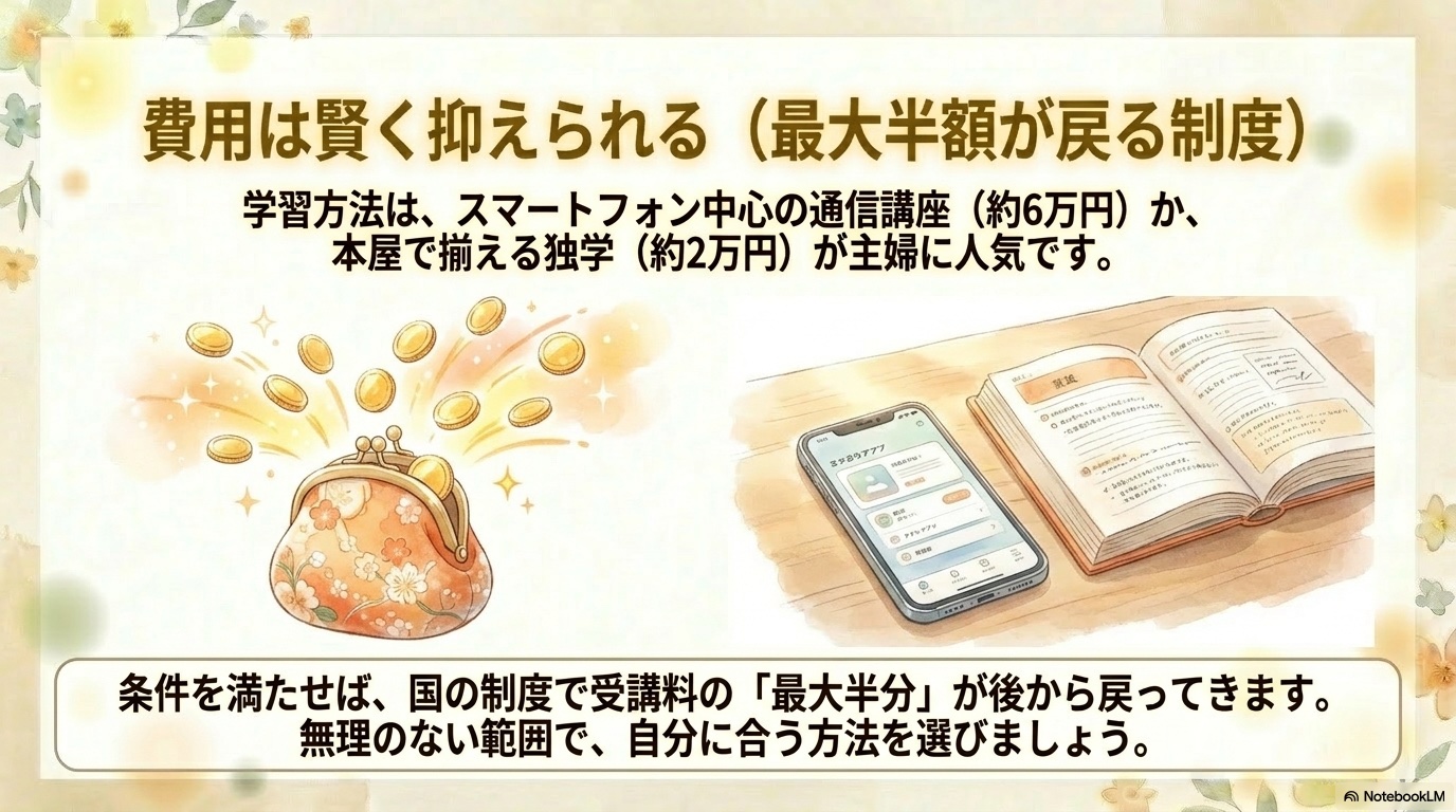 行政書士 子持ちが活用できる教育訓練給付制度（最大50%・25万円給付）