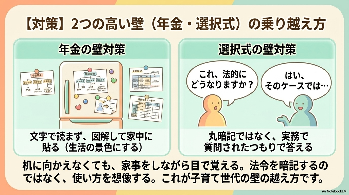 社労士 子持ち 年金 選択式 足切り 育児中