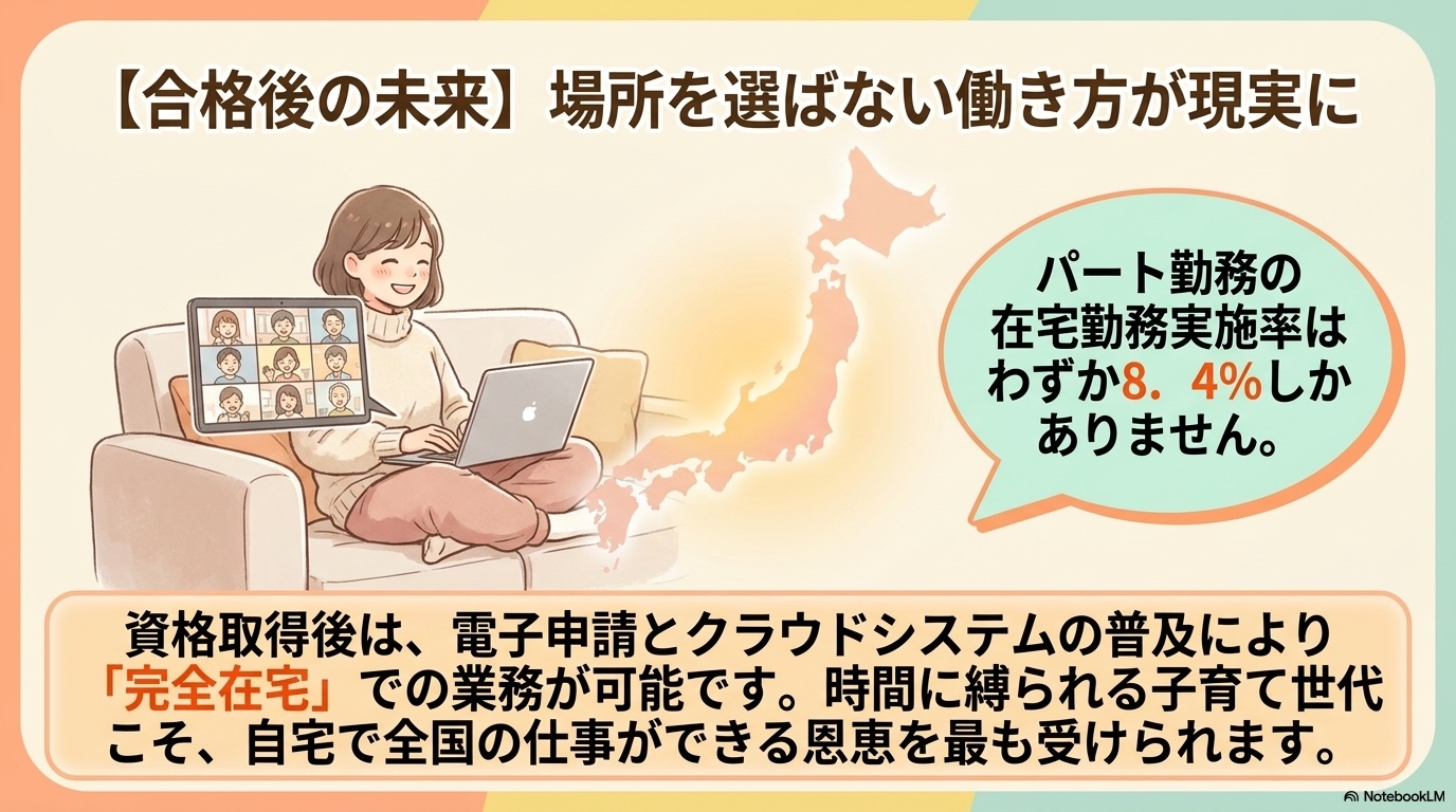 社労士 子持ち e-Gov 在宅 リモートワーク