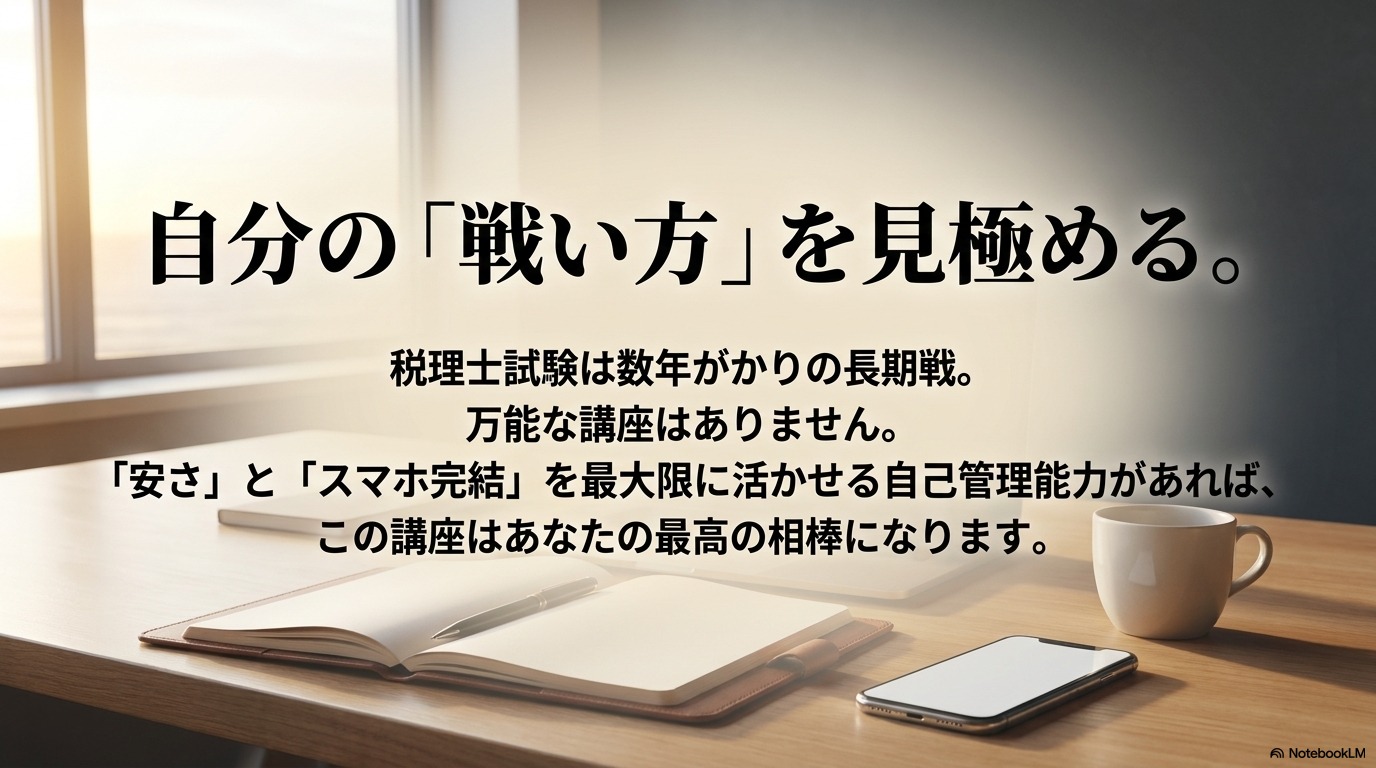 スタディング 税理士 まとめ 自己管理 スマホ完結 安さ 長期戦