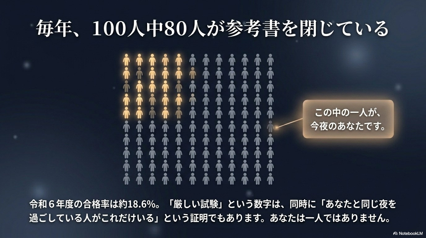 宅建を諦めた100人中80人が参考書を閉じている事実・あなたは一人ではない