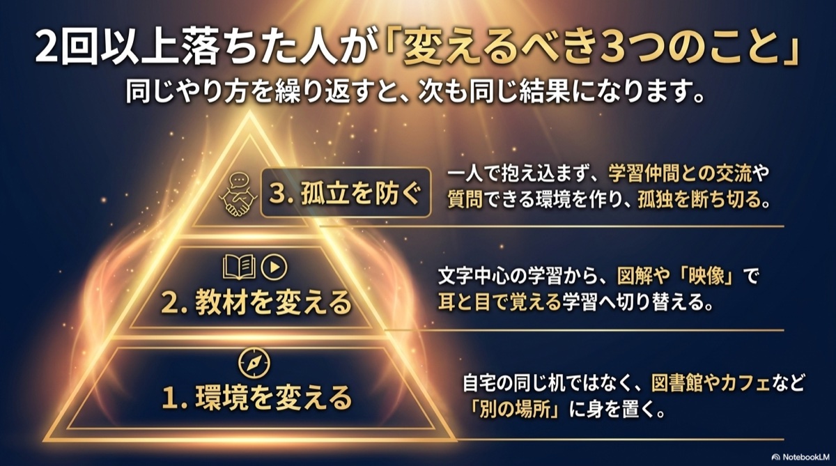 宅建に落ちた本当の理由3パターン｜時間不足・やり方の誤り・本番の失敗