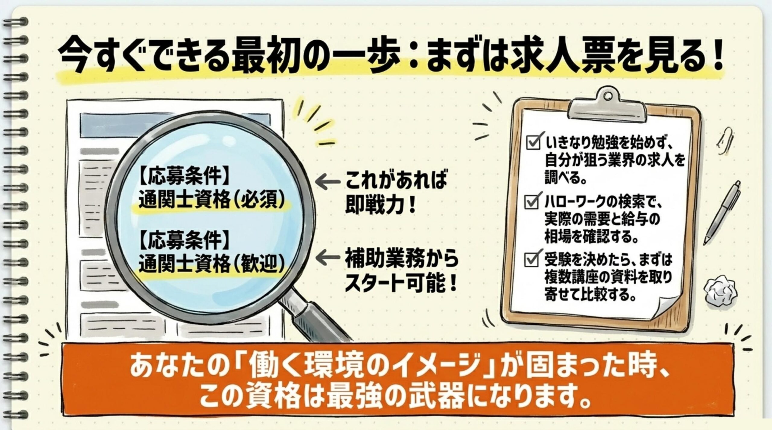 通関士が食いっぱぐれないかは業種と実務経験で決まる（まとめ）