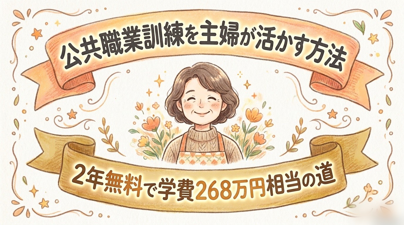 職業訓練を2年受けた体験談：国の制度で無料で学んだ2年間