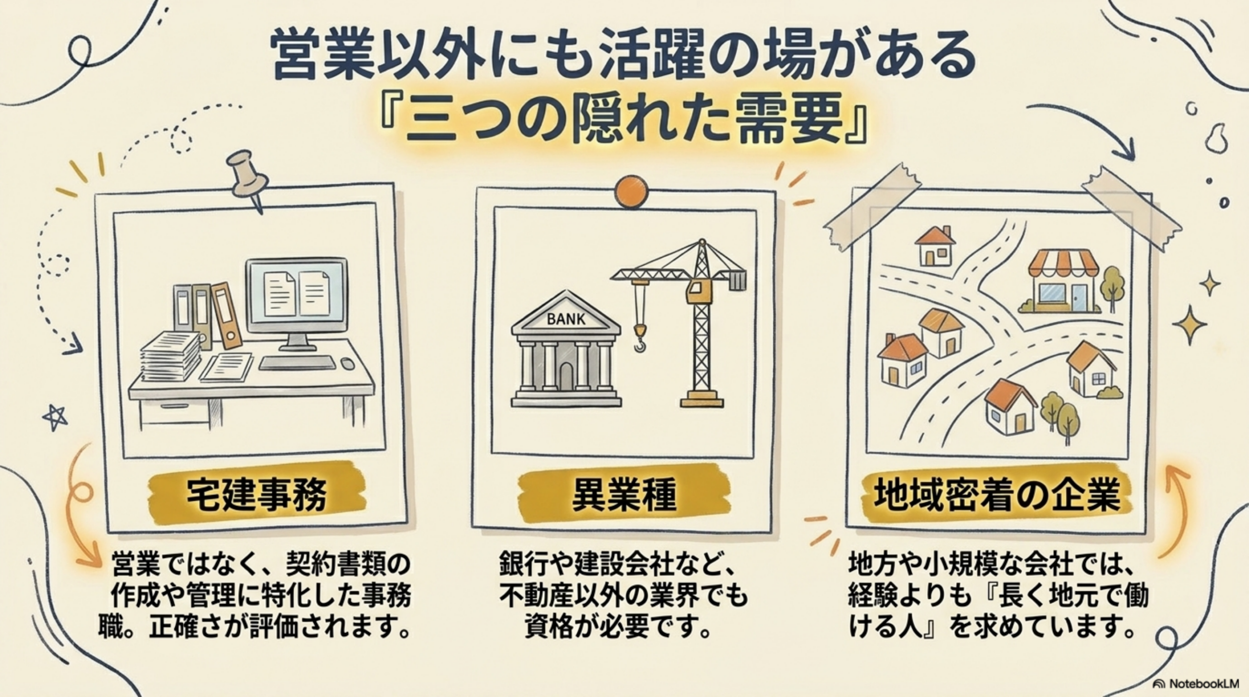 未経験採用が生まれる設置義務・宅建事務・地方需要という3つの隠れた需要