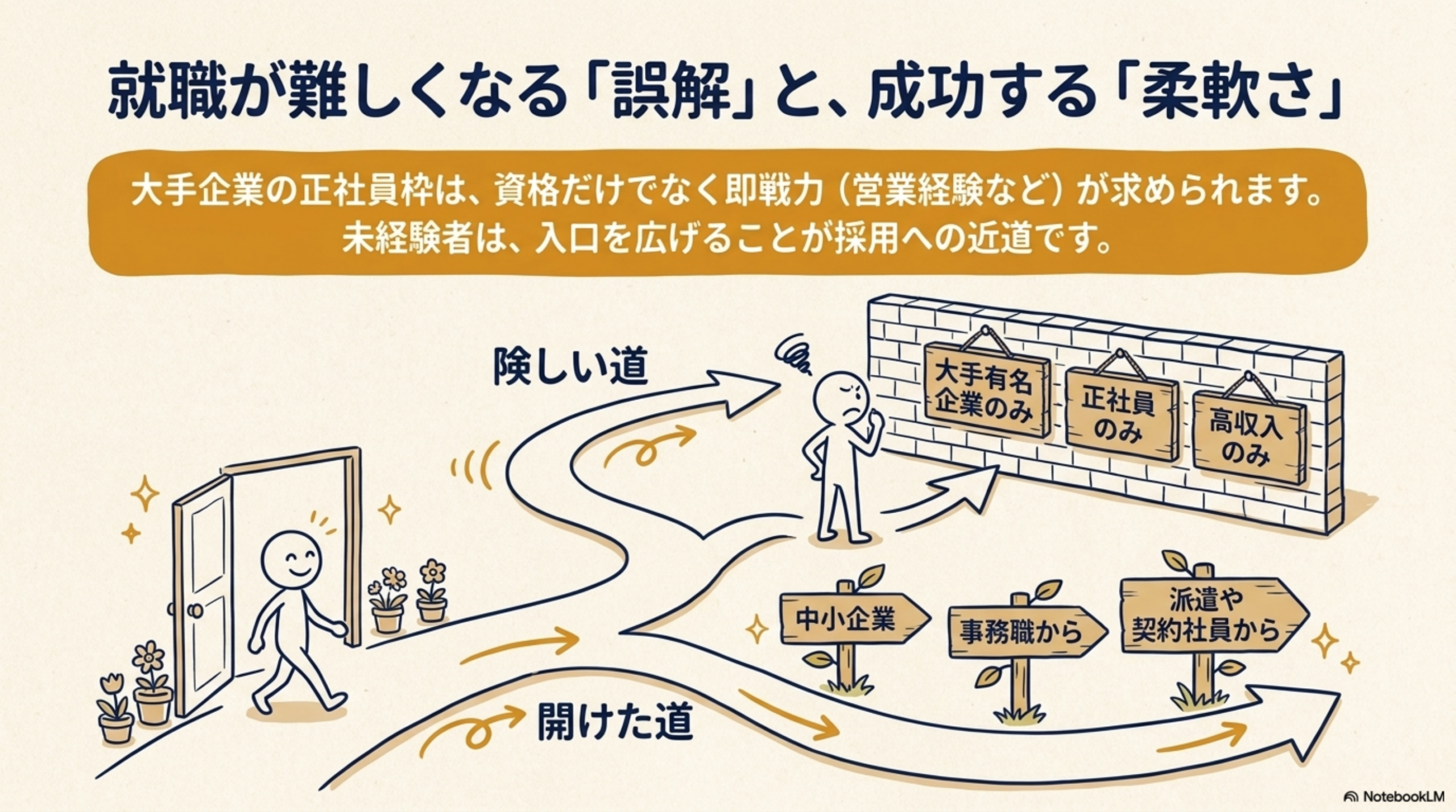 宅建未経験就職の誤解と現実 - 応募先の柔軟性が結果を変える