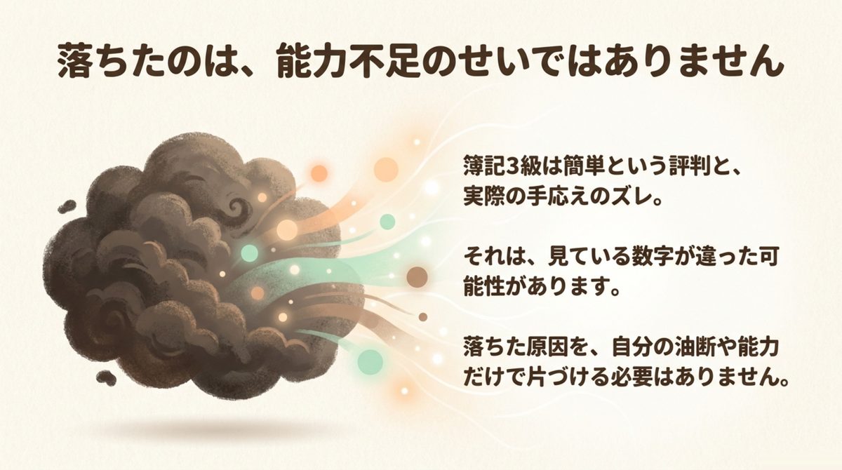 ネット試験44.5%と統一試験33.8%で合格率に10.7ポイントの差があることを示した図