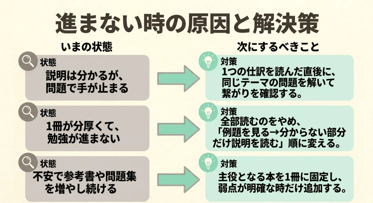簿記3級の勉強が進まない原因と参考書の使い方