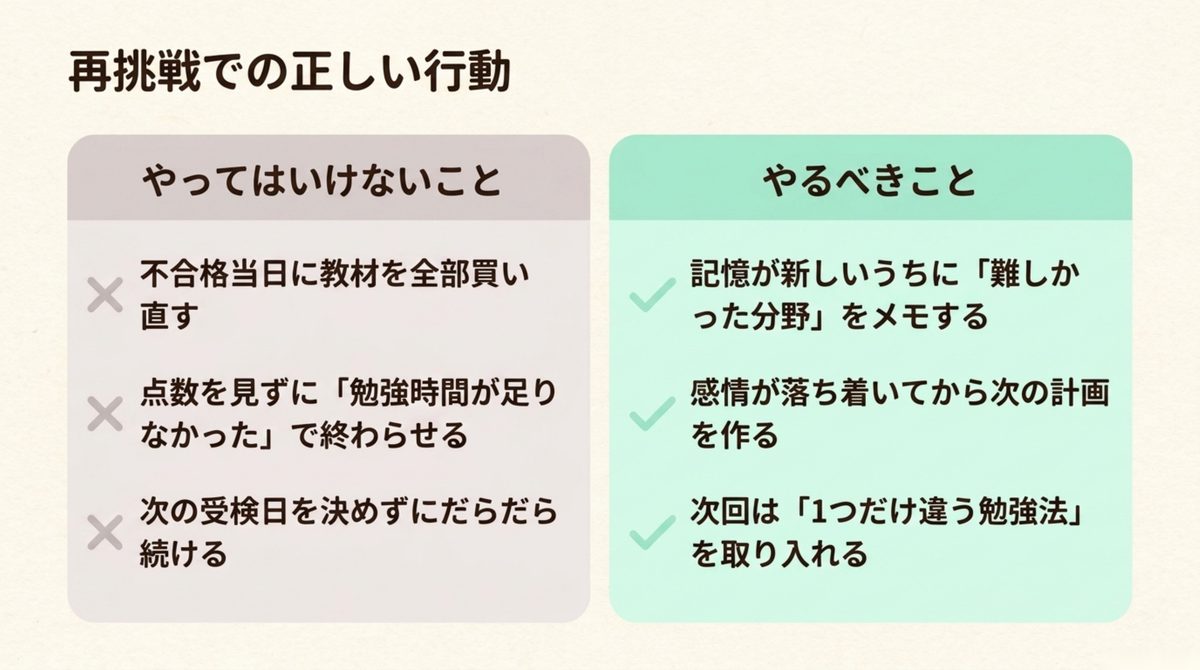 FP3級再挑戦でやるべきことと避けること