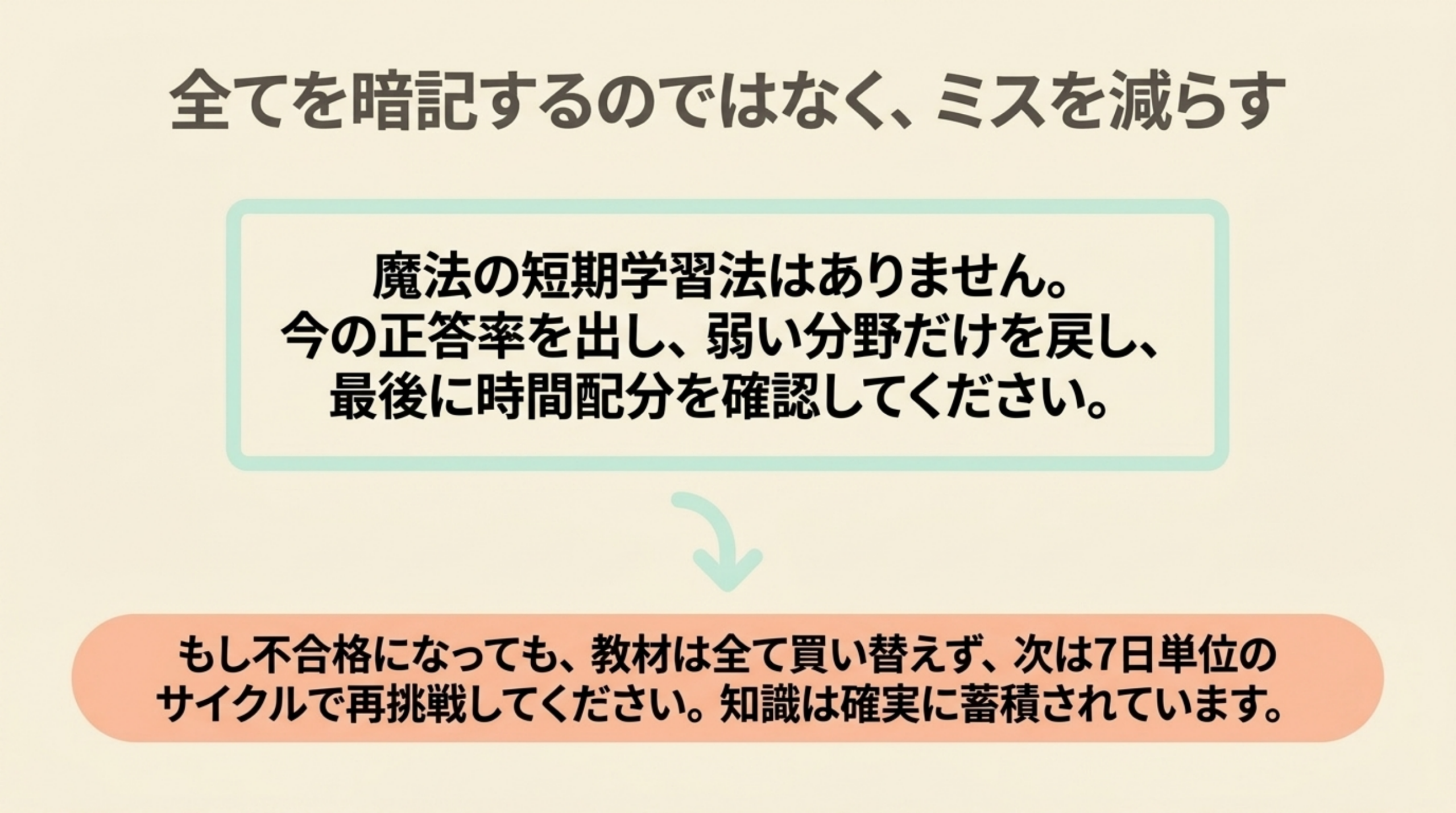 ITパスポート直前は全暗記ではなく弱点補強とミス削減を優先するまとめ